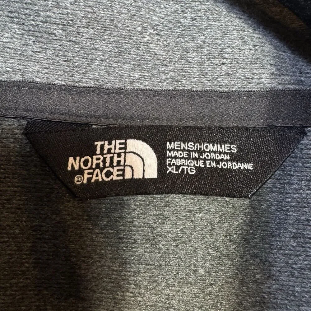 The North Face Mens XL Tech Glacier Pullover 1/4 Zip Fleece Sweatshirt Outdoor